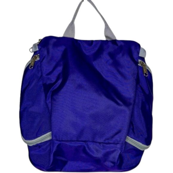L.L. Bean Med Unisex Travel Toiletry Organizer Bag - Purple - 9¾"H x 11½"W x 3"D - Picture 2 of 10